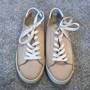 Soludos sneakers. Tan and white size 8